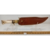 Image 4 : PAL 2000 DAMASCUS HAND MADE HUNTING KNIFE W/ SHEATH
