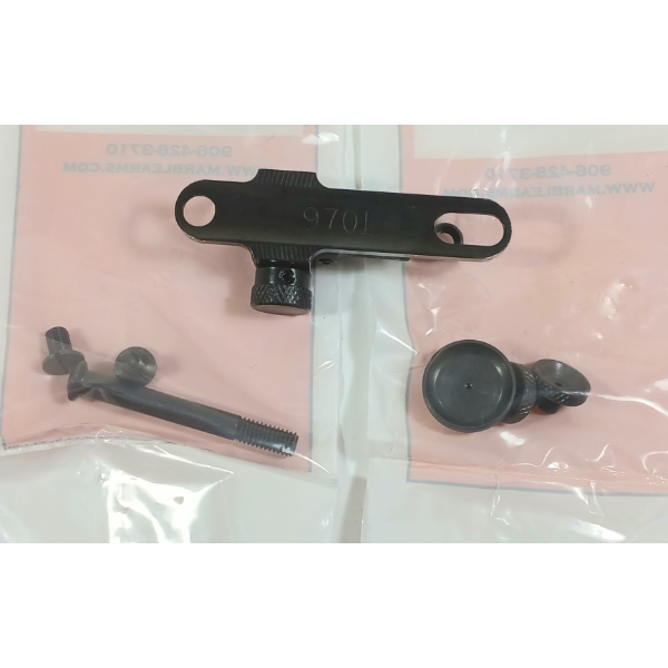 MARBLES PEEP TANG SIGHT W/ SCREW SET & EYE PCS