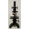 Image 2 : LEEDS UNIVERSITY NO. 49 MICROSCOPE W/ CASE - ENAMEL - C. VICTORIAN ERA