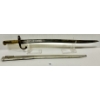 Image 2 : FRENCH 1866 CHASSEPOT SWORD BAYONET WITH SCABBARD