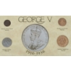 Image 2 : 1910-1936 SELECTED CDN COINAGE OF GEORGE V - FRAMED