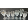 Image 3 : LOT OF 21 - MISC CUT-GLASS WARE