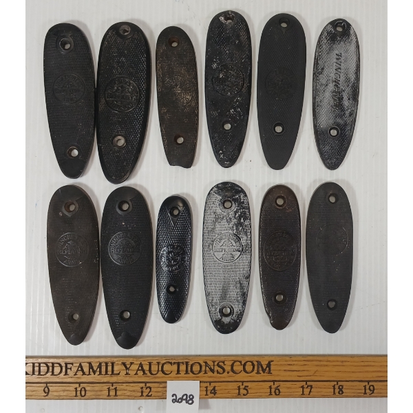 LOT OF 12 - WINCHESTER BUTT PLATES