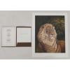 Image 2 : "AFRICAN VISAGE - LION" BY CHRISTINE MARSHALL (PRS CDN ARTIST) - PRINT 