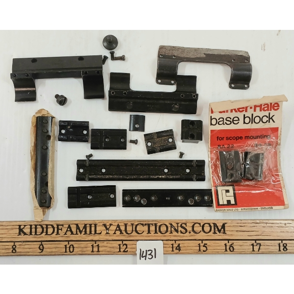 QTY OF MISC SIGHT & SCOPE BASES