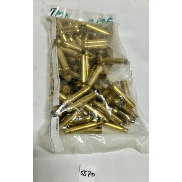 BRASS: APPROX 2LBS 7 MM REM MAG 