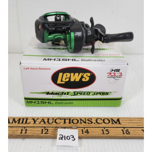 LEW'S MACH 1 SPEED SPOOL BAITCASTER REEL