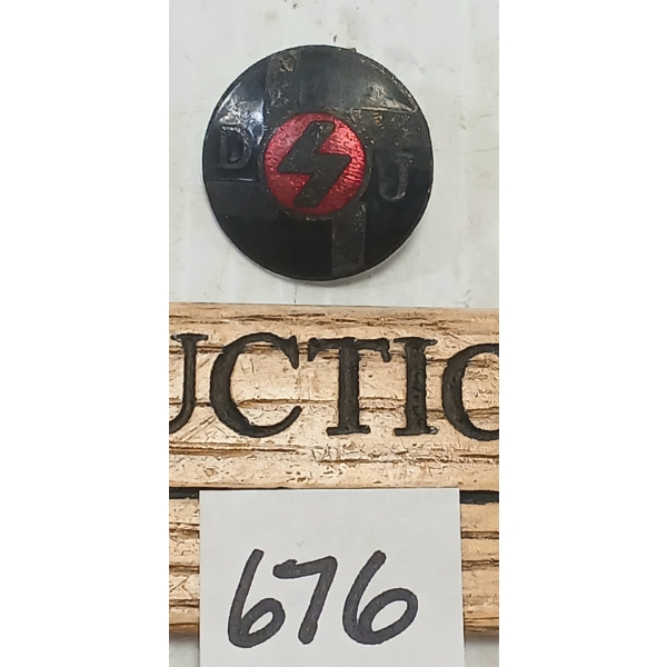  HITLER YOUTH DJ BADGE