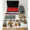 Image 1 : JOB LOT - CDN INSIGNIA, MEDAL DISPLAY BOX & CDN FORCES FLAG