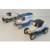 Image 1 : LOT OF 3 - ERTL 1913 & 1918 MODEL T & 1931 HAWKEYE DIECAST COIN BANKS - ELMIRA SYRUP