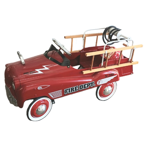 FIRE DEPT. N.288 PRESSED STEEL PEDAL CAR