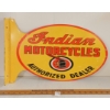 Image 1 : INDIAN MOTORCYCLES AUTHORIZED DEALER - DST FLANGE SIGN
