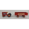 Image 4 : M.K.K. TIN FRICTION INTERNATIOL FARM TRACTOR W/ GRAIN HAULER