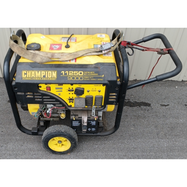 CHAMPION GAS GENERATOR - 9000W