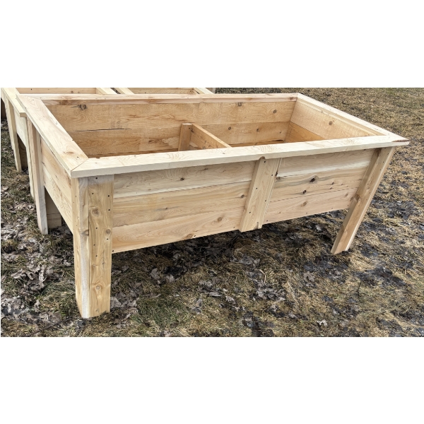 RAISED BED PLANTER - NEW SPRUCE/CEDAR CONSTRUCTION