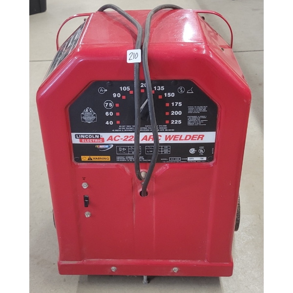 LINCOLN ELECTRIC AC-225 ARC WELDER
