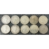 Image 2 : LOT OF 10 - 1953-1967 CDN 10 CENT COINS