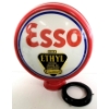Image 1 : ESSO W/ ETHYL GLASS GAS PUMP GLOBE