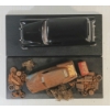 Image 6 : LOT OF 2 - DIECAST 1955 CHEVY COIN BANK & 1948 TUCKER TORPEDO JUNKYARD SCENE