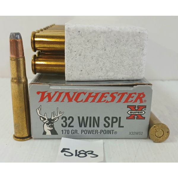 AMMO: 20X WINCHESTER SUPER X .32 WIN SPL - 170GR - PP