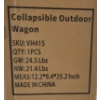 Image 4 : VIVO HOME COLLAPSIBLE OUTDOOR WAGON