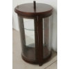 Image 4 : ROTATING CURIO CABINET W/ KEY