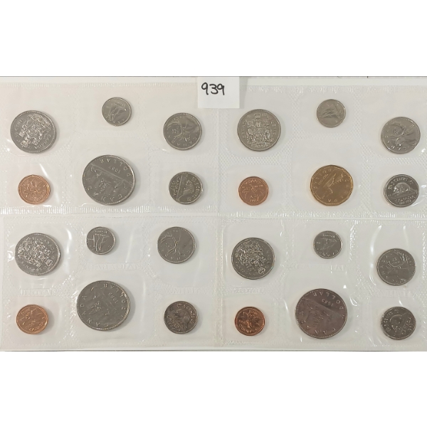 LOT OF 4 - 1983, 1986, 1987 & 1992 RCM PROOF SETS