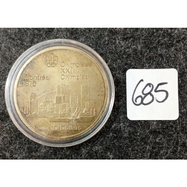 1976 CDN $10 SILVER COIN