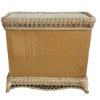 Image 3 : WICKER GLASS TOP DISPLAY CABINET 