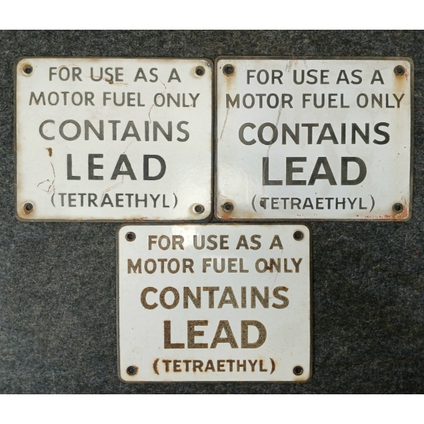 LOT OF 3 - CONTAINS LEAD - SST & SSP PUMP PLATES