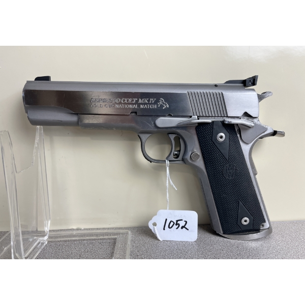 COLT SERIES 80 MKIV GOLD CUP NATIONAL MATCH IN .45 ACP - RESTRICTED 