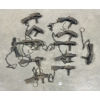 Image 1 : LOT OF 12 - NO. 1 LONG SPRING FOOTHOLD ANIMAL TRAPS
