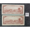 Image 2 : LOT OF 2 - 1954 CDN $2 BANKNOTES