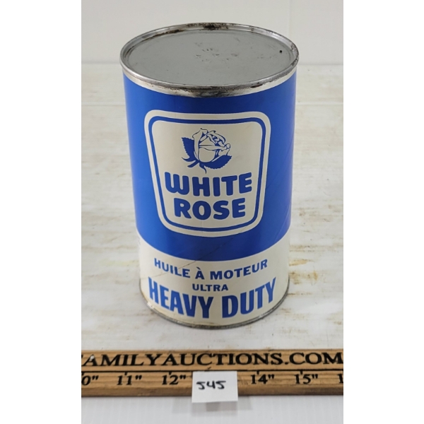 WHITE ROSE HEAVY DUTY QT FIBRE CAN