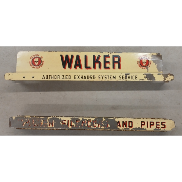 WALKER EXHAUST - STORE SST DISPLAY SIGN
