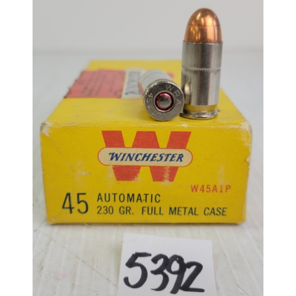 AMMO: 50X WINCHESTER .45ACP - 230GR - FMJ