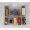 Image 2 : LOT OF 10 - SCHUCO & BRINQUEDOS MODEL CARS - INCL FERRARI & FORD GRANATA, ETC.
