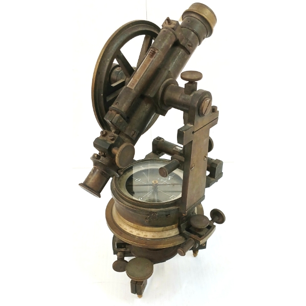 A. BUCCELLATI CAIRO SURVEYOR'S TRANSIT - CIRCA 1880-95