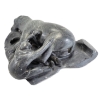 Image 1 : HUNTER SKINNING MOOSE - SIGNED - STONE