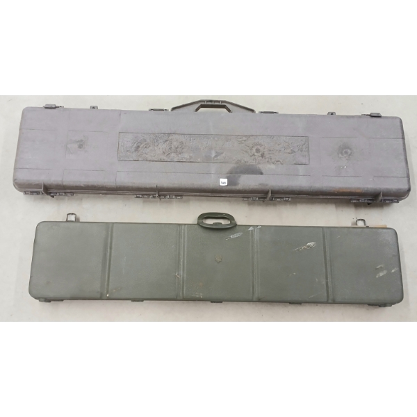 LOT OF 2 - HARD LONG GUN CASES