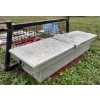 Image 3 : LOT OF 2 - ALUM CHECKER PLATE TRUCK BOX & BACK RACK