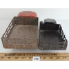 Image 5 : LOT OF 2 - PRESSED STEEL STAKE TRUCKS