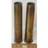 Image 3 : LOT OF 2 - 1954 BOFORS ANTI-AIRCRAFT GUN 40MM MK NO.4 BRASS SHELLS