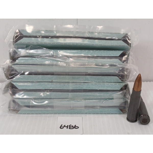 AMMO: 50X 7.62X39MM MILITARY ISSUE RNDS