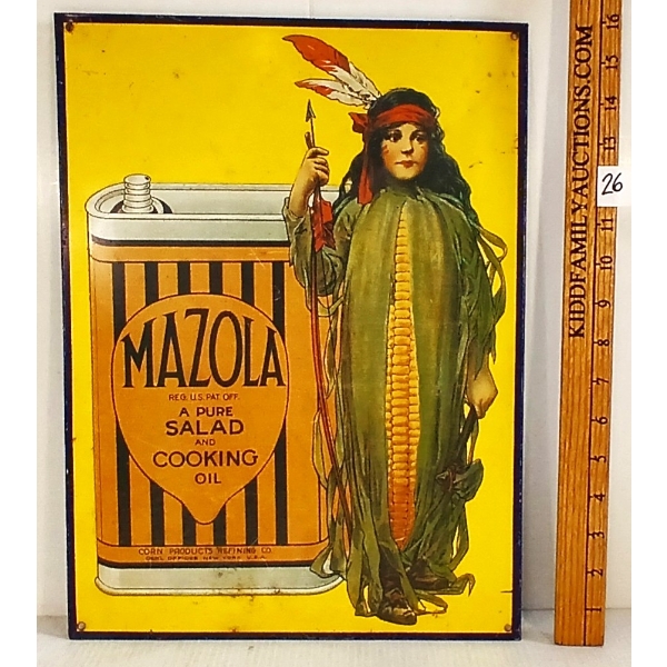 MAZOLA COOKING OIL - SST SIGN