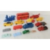 Image 1 : LOT OF 16 - PLASTIC VEHICLES - INCL MARX & FRICTION BUS