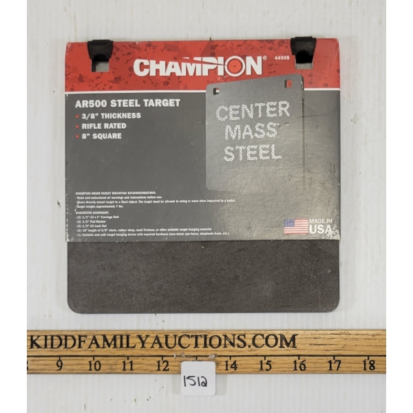 CHAMPION AR500 STEEL TARGET