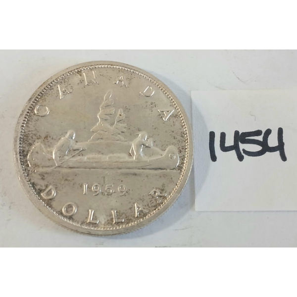 1959 CDN SILVER DOLLAR