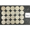 Image 1 : LOT OF 20 - 1968 CDN 25 CENT COINS 