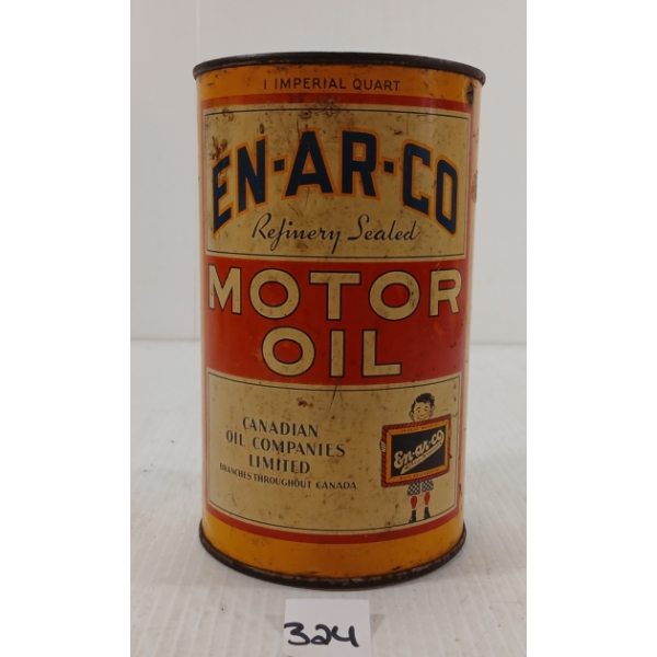 EN-AR-CO MOTOR OIL QT CAN